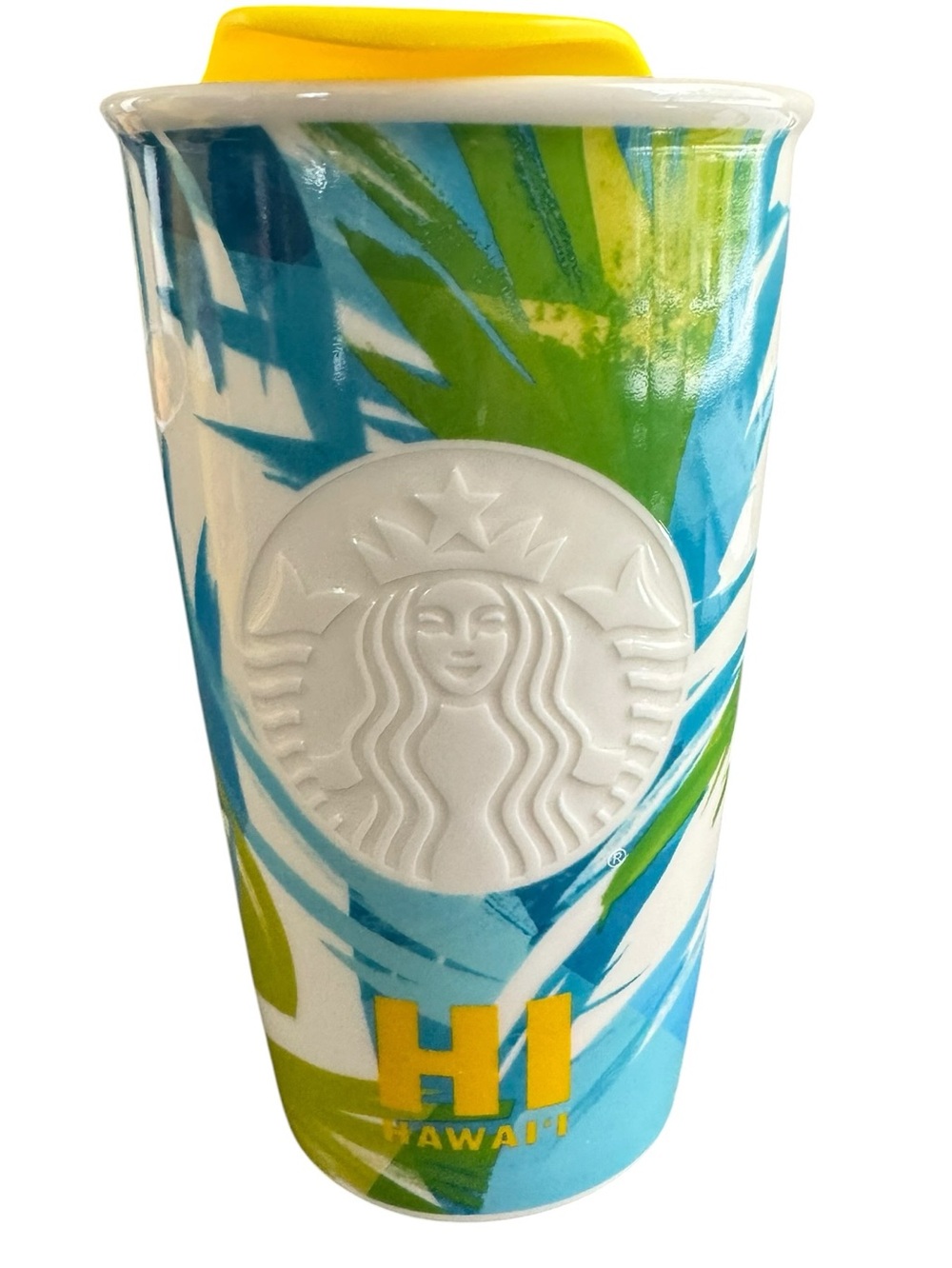 Starbucks 2016 Dot Collection Hawaii Limited Ceramic Travel Tumbler